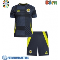 Fotballdrakt Barn Skottland Hjemmedraktsett EM 2024 Kortermet (+ Korte bukser)